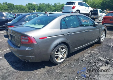 2007 Acura Tl 3.2 из США, поврежденный, VIN 19UUA66247A034880